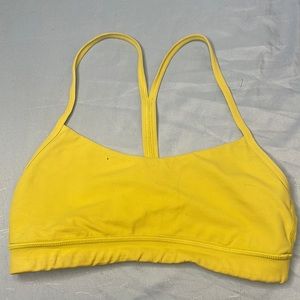 Lululemon power y sports bra in lime